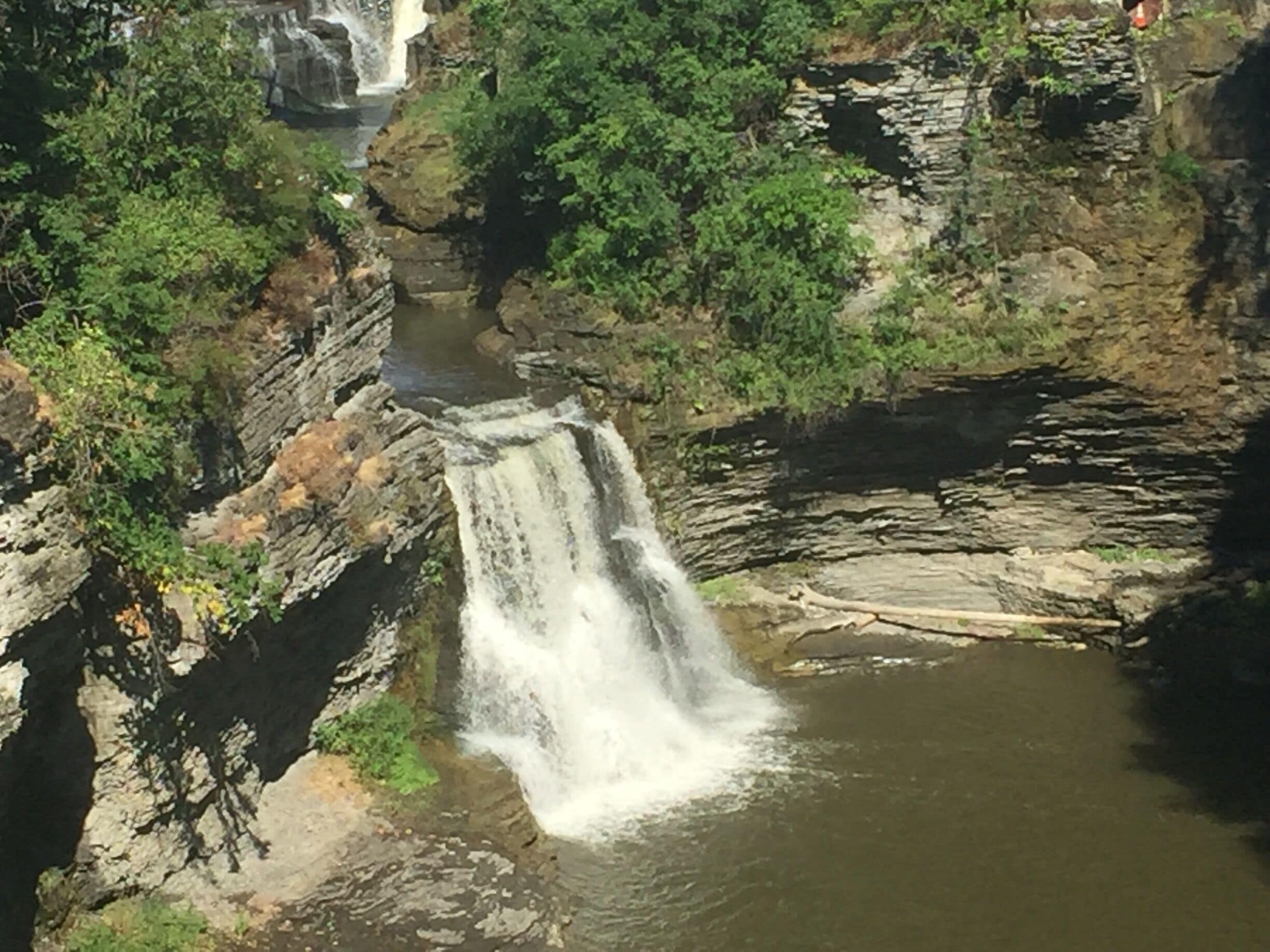 Overlook from bridge