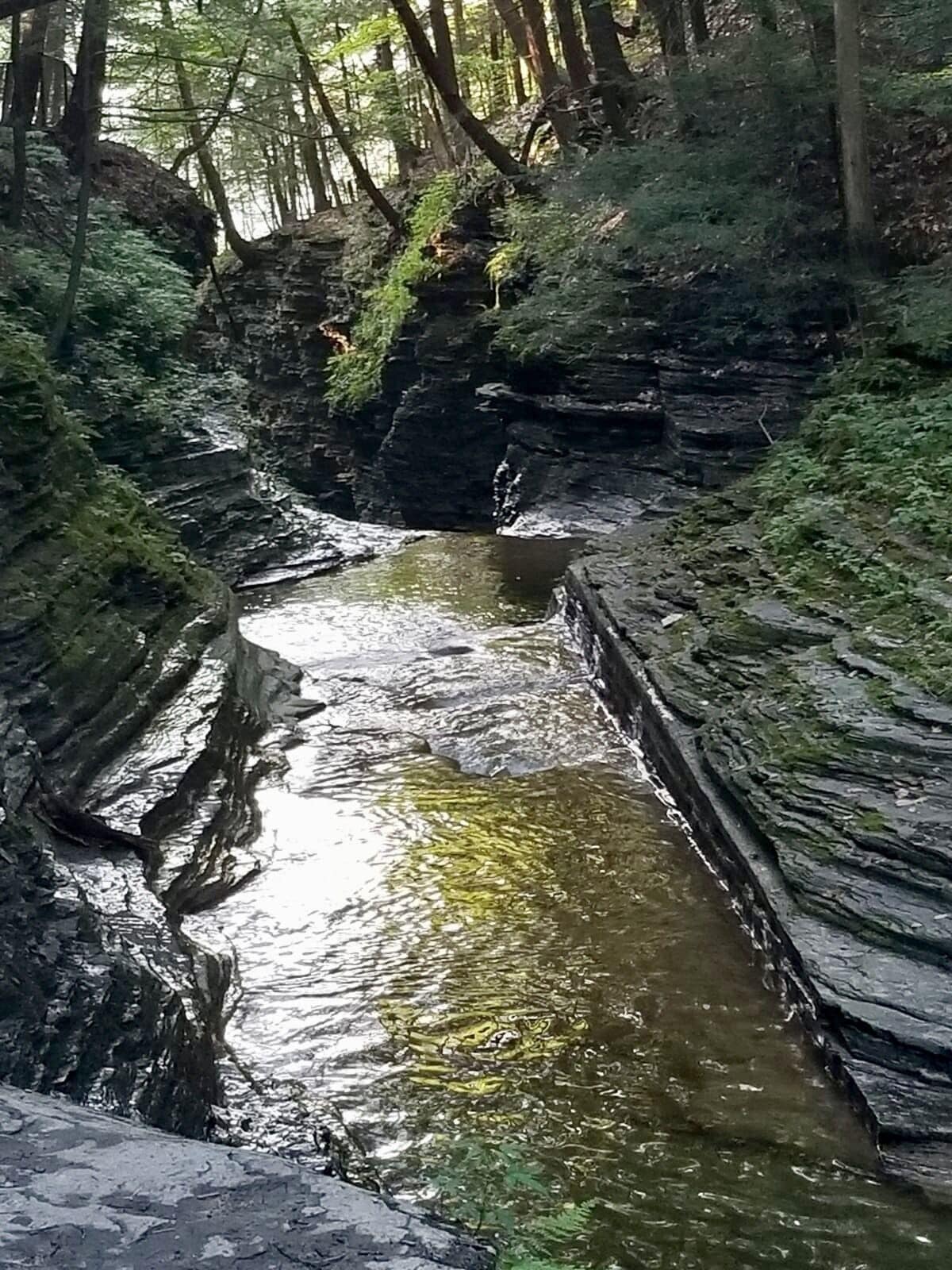 Many different waterfalls