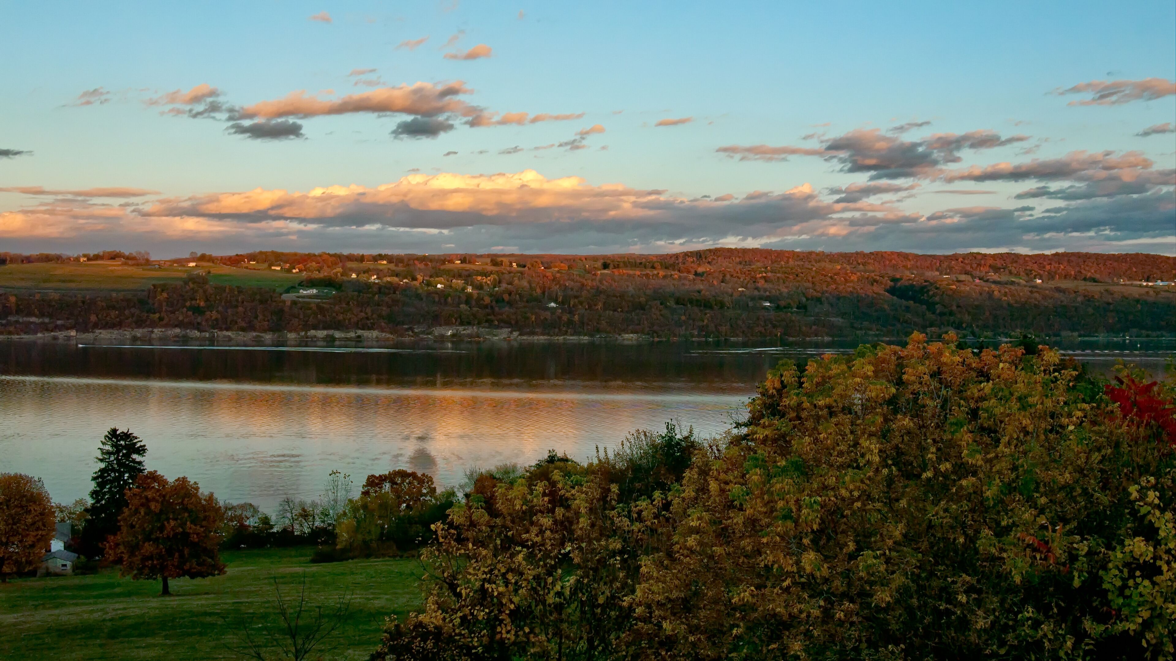 Sunset on Seneca Lake New York