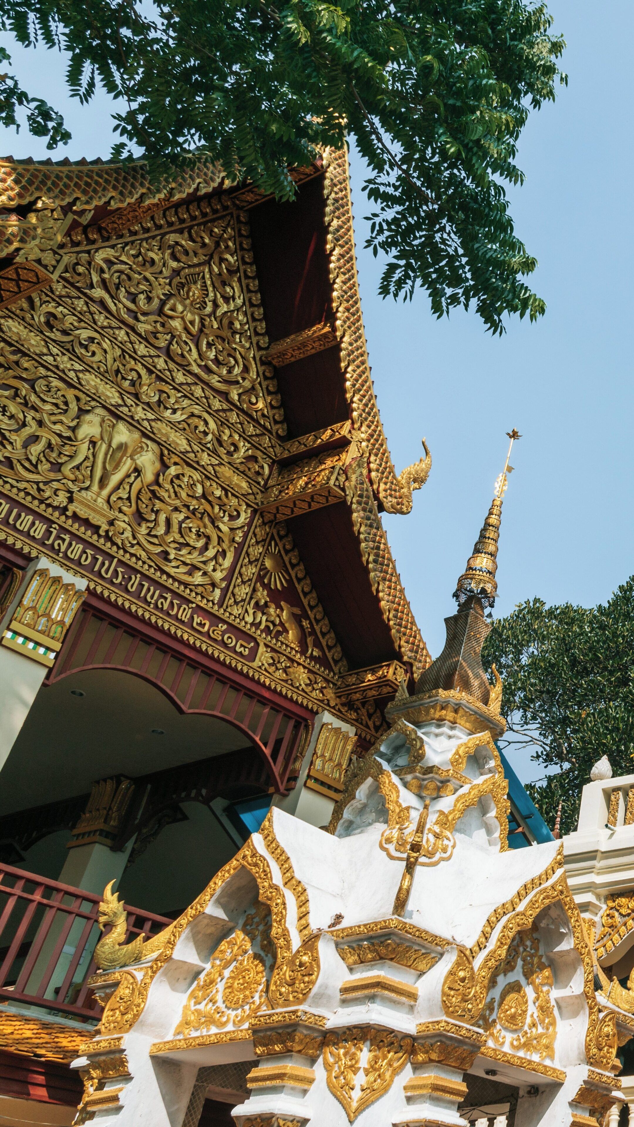 Wat Phra That Doi Suthep shines brightly in Chiang Mai, showcasing its intricate architecture and spiritual significance