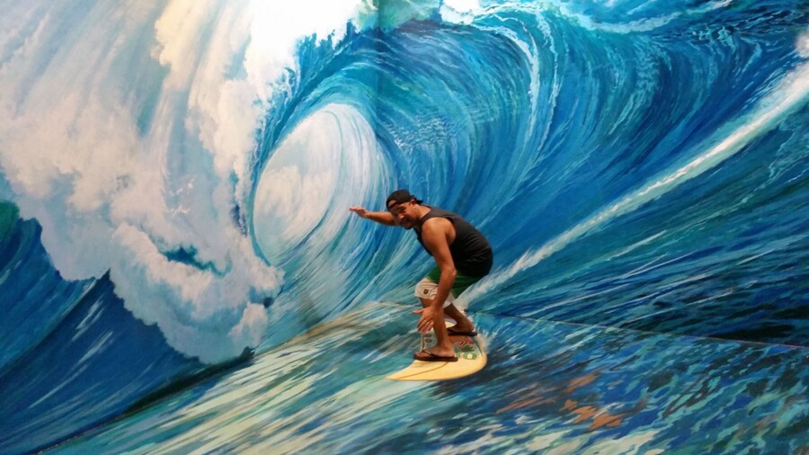 Cool interactive 3D Art Gallery in Chiang Mai. Make sure you bring a friend to get some good pics.