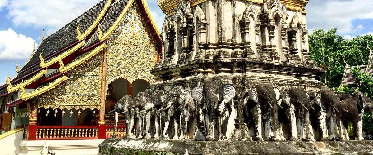 A quiet temple complex in the northern part of the old city that had far fewer tourists. Beautiful and quiet.