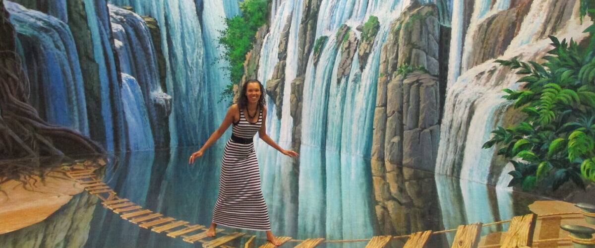 Art in Paradise is an amazing interactive 3D museum in Chiang Mai.
The range of displays are fantastic and even though I thought it was going to be good, it surpassed my expectations.
At 300 baht it is a little expensive, if you live here, but not if you are a tourist and it is worth every penny! Go!
http://endless-explorer.com/art-in-paradise-chiang-mai-a-photo-review/