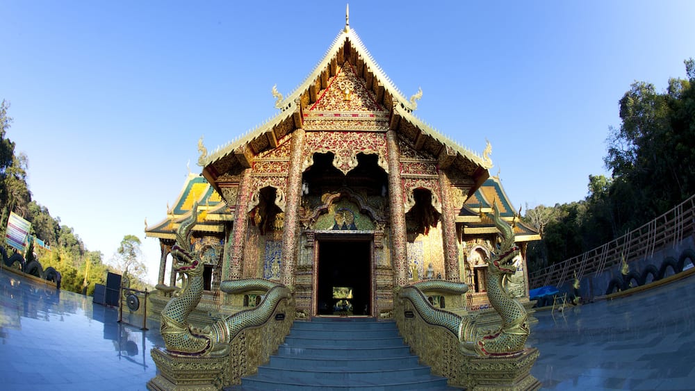 Wat Prabudabath Si Roi. Mae Rim, Chiang Mai. Thailand.