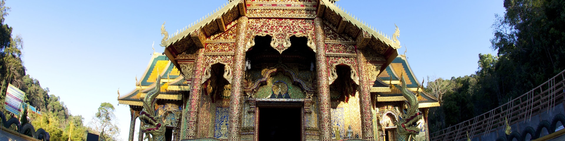Wat Prabudabath Si Roi. Mae Rim, Chiang Mai. Thailand.