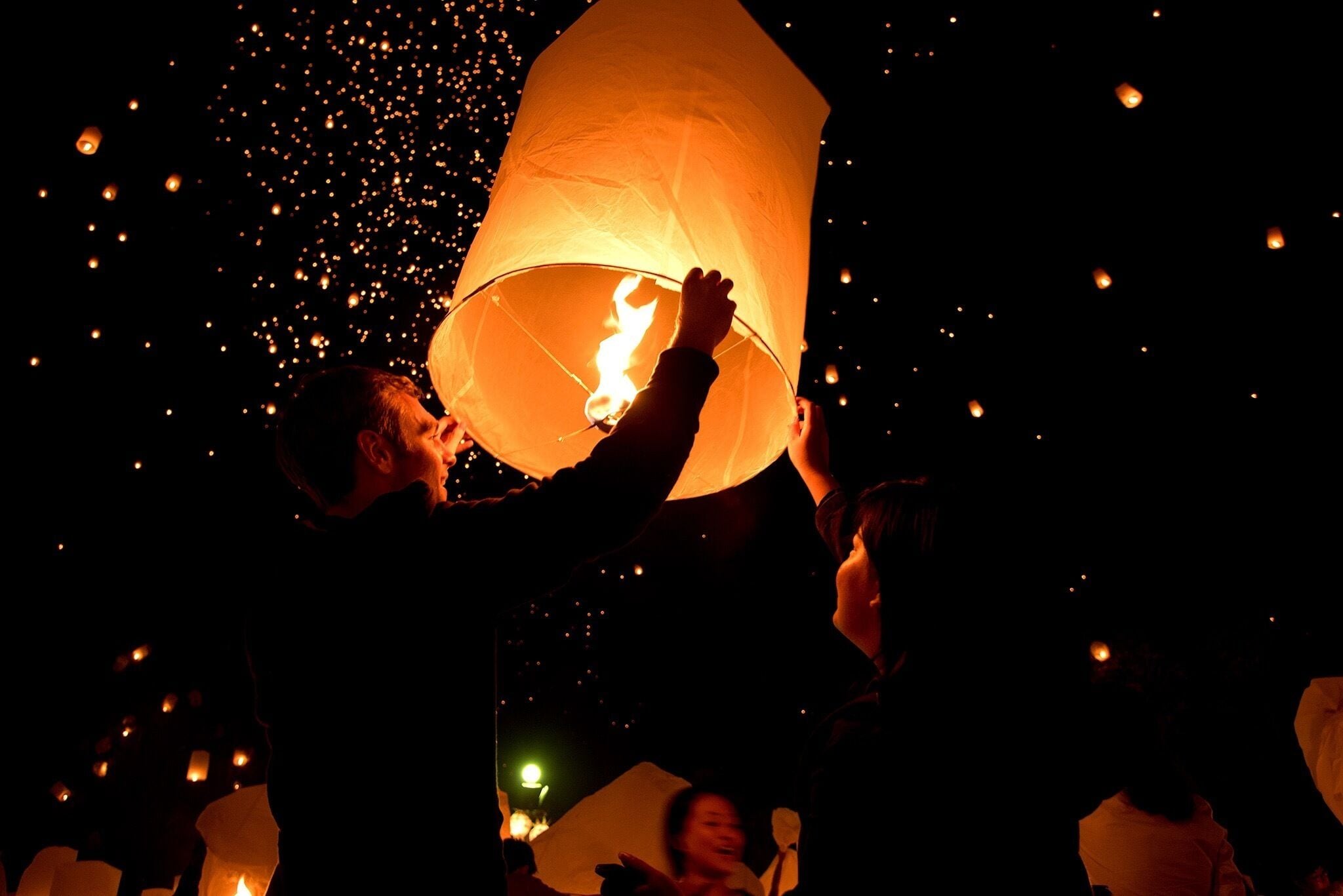 #chiangmai #Thailand #loykratong 