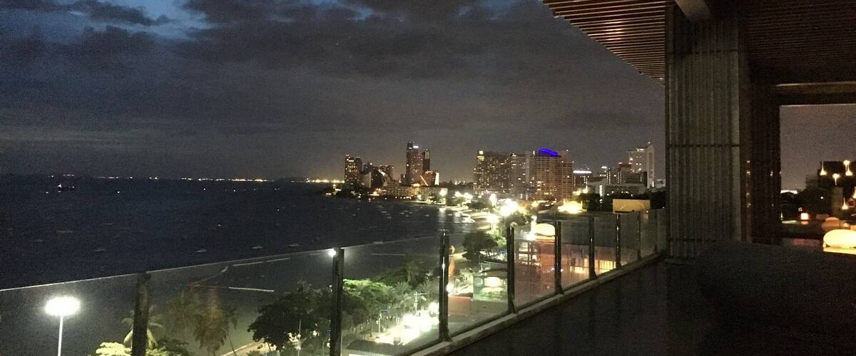 Night view from 16 floor.