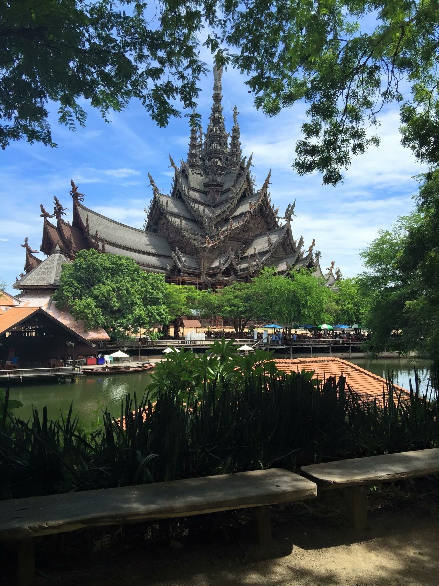 This cultural complex is still not completed when I visited the place. It has facilities like cultural shows, restaurants, boating, elephant rides and horse-carriage to take you around the huge complex. Admission fee is required.