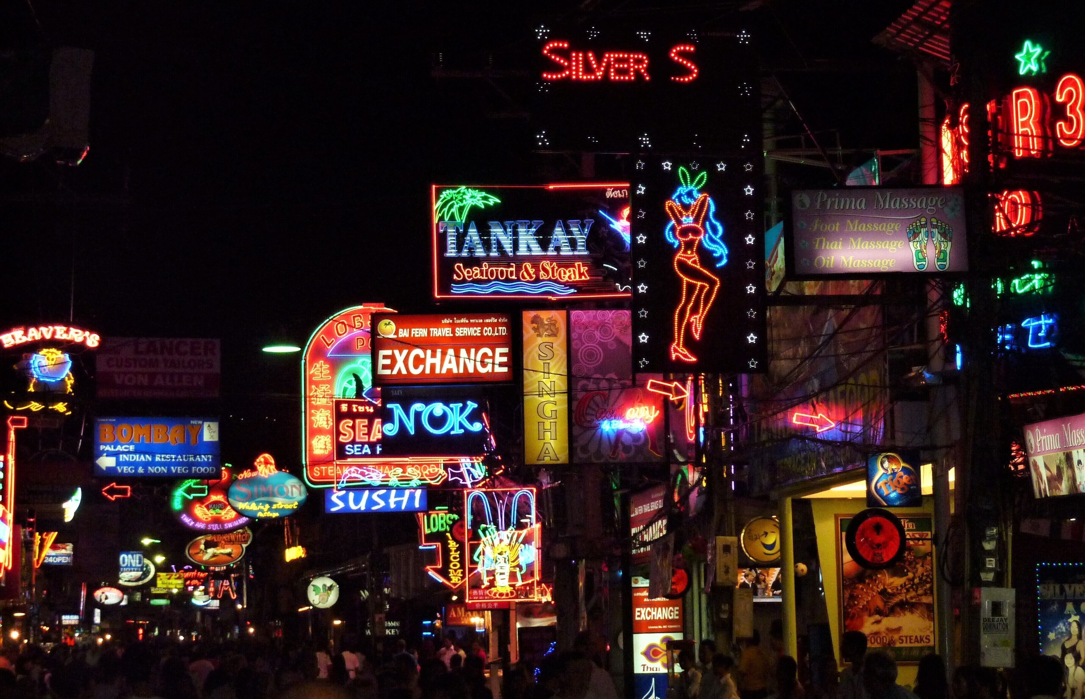 I visited Pattaya first time with my wife in 1977, it was just a small village of 3 street and about 5 hotels. Now a population of over 1 million, and of course a "reputation" Fantastic beach, and a regular stopping place for cruise ships which attracts all the "ladies" from the big city