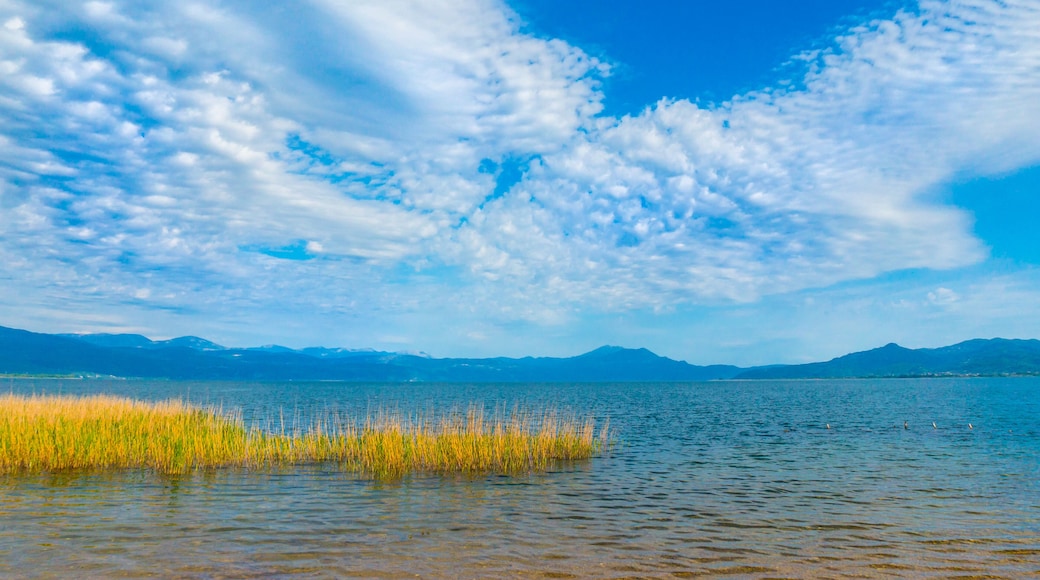 Trichonida lake, the largest natural lake in Greece. It is situated in the eastern part of Aetolia-Acarnania, southeast of the city of Agrinio and northwest of Nafpaktos