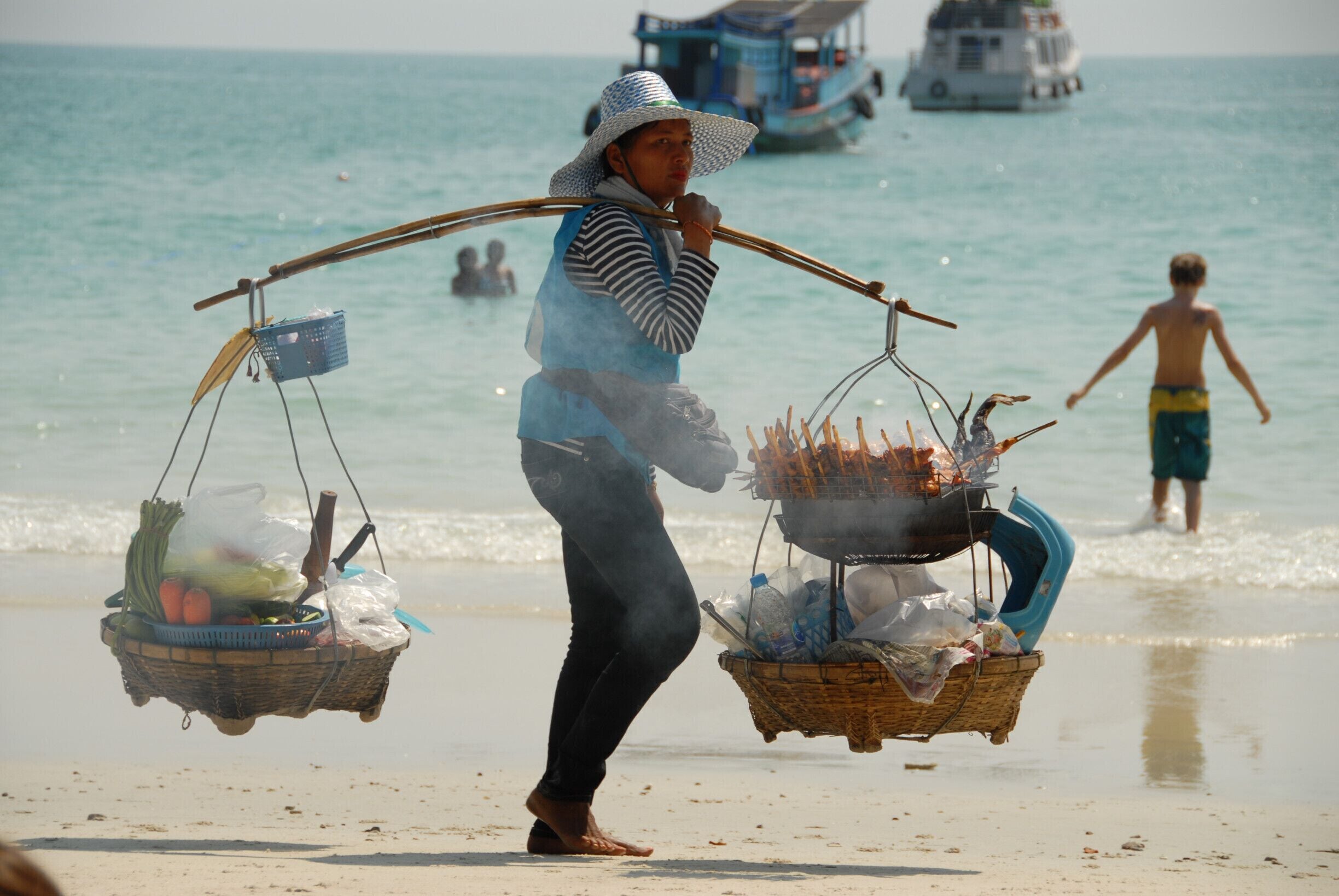 On the beach of Koh Samet