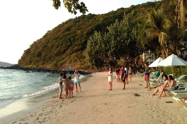 Sunset time at Ao Prao