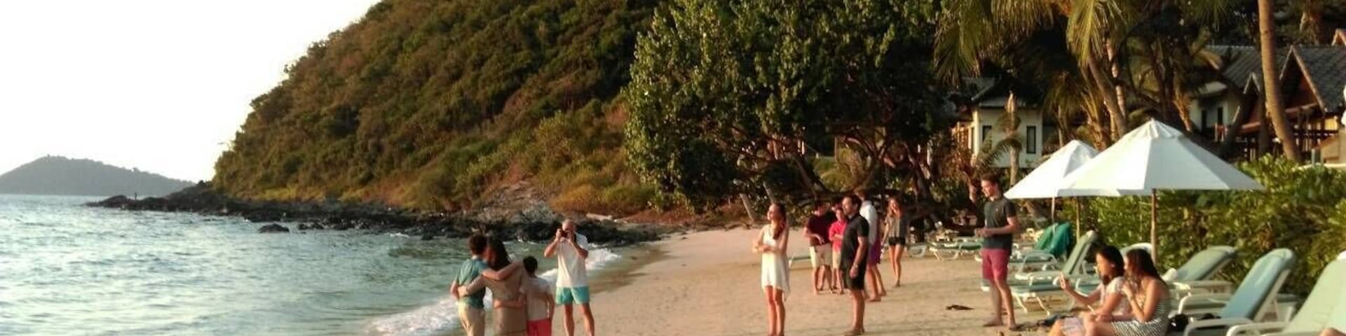 Sunset time at Ao Prao