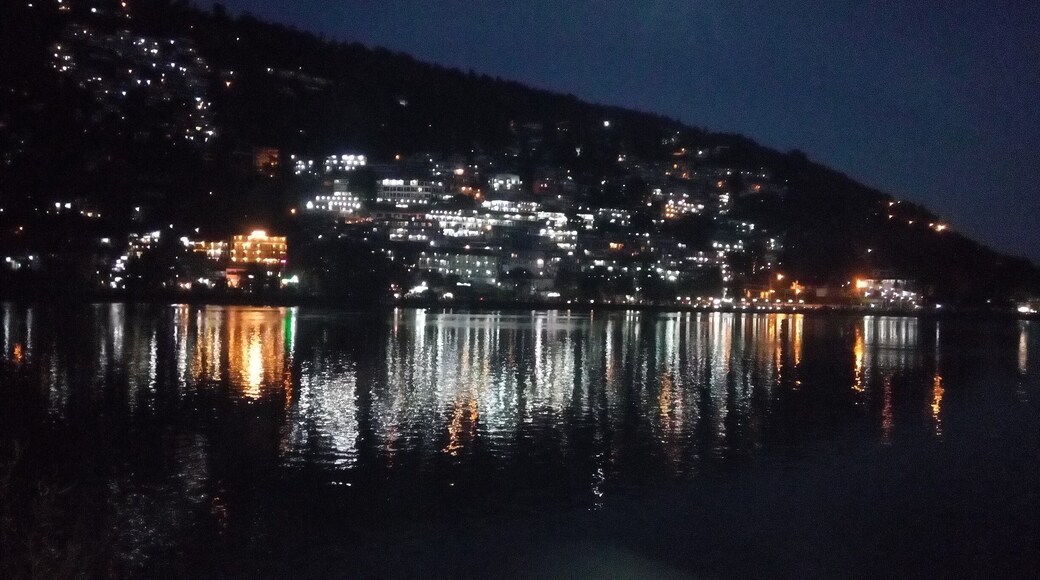 Just a glimpse of Nainitaal Lake's beauty after sunset ..