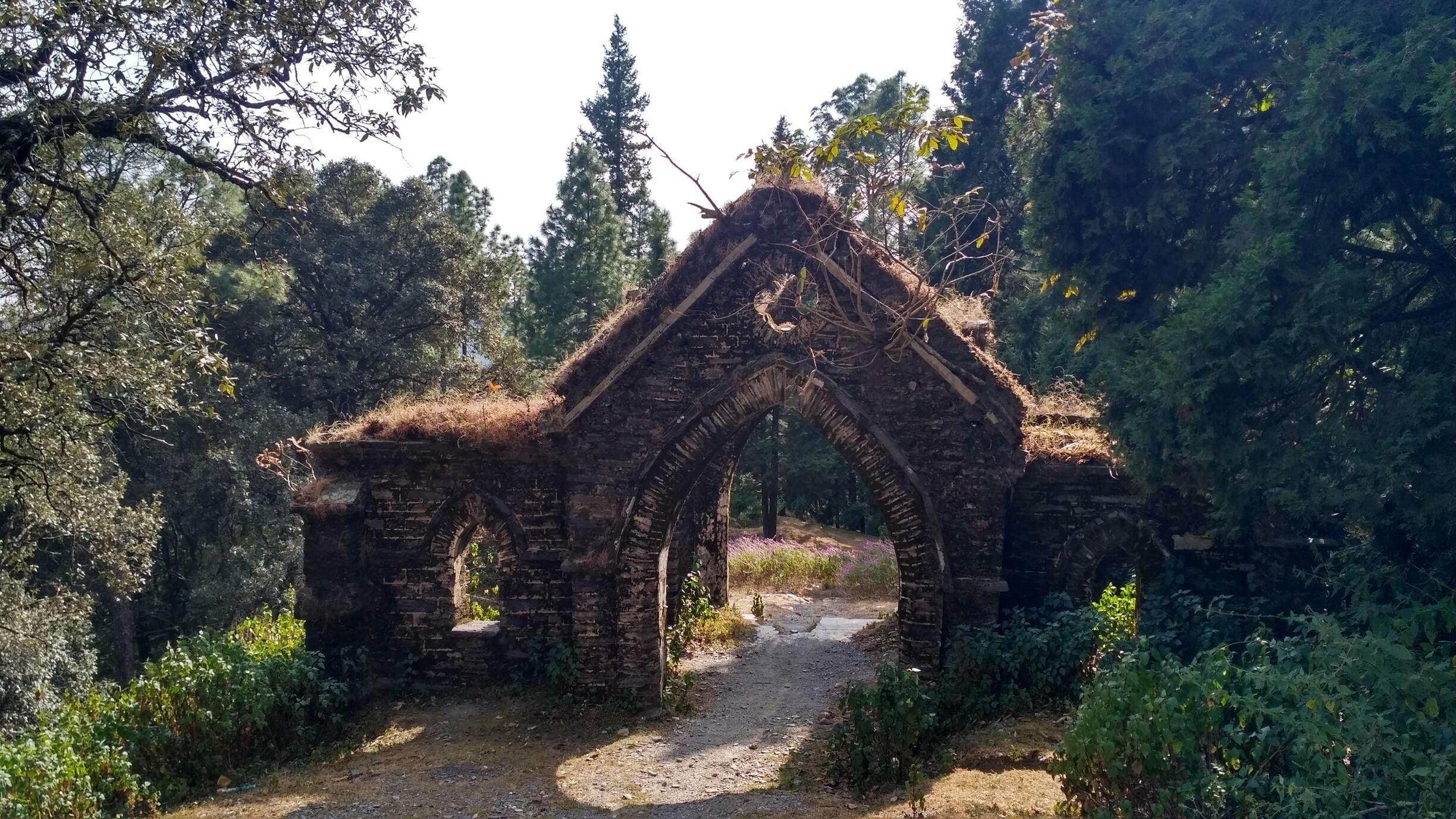A beautiful cemetery enroute Nainital. One of the peaceful places in the otherwise crowded lake hillstation!