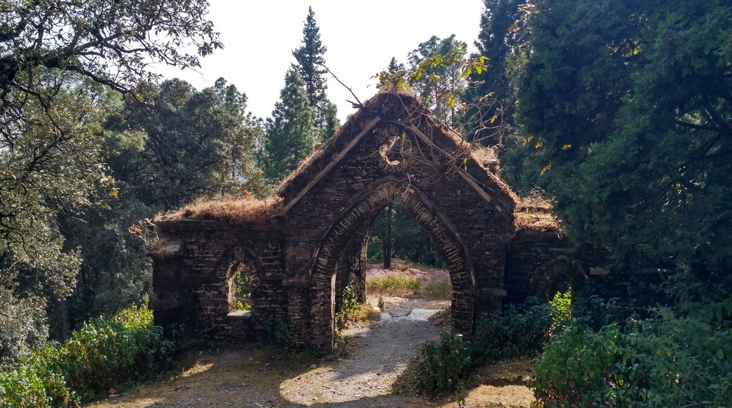 A beautiful cemetery enroute Nainital. One of the peaceful places in the otherwise crowded lake hillstation!
