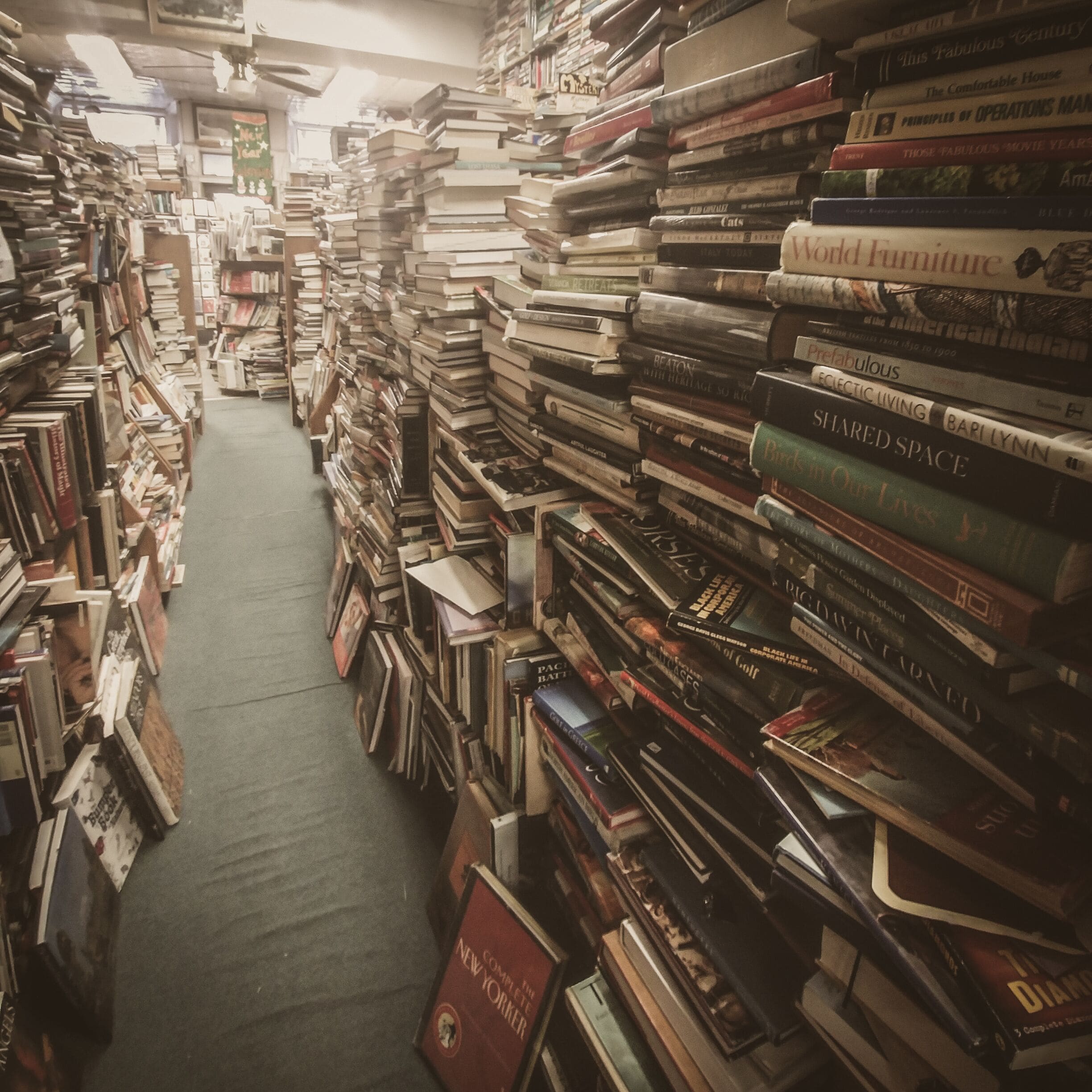 Great little book shop in Nyack, N.Y.