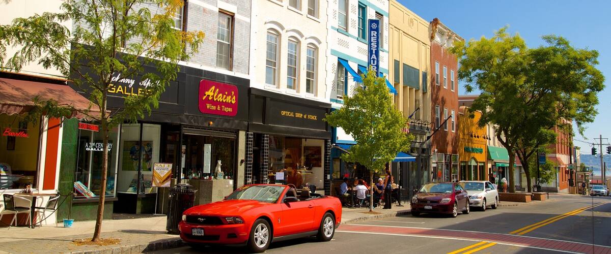 Nyack which includes a city