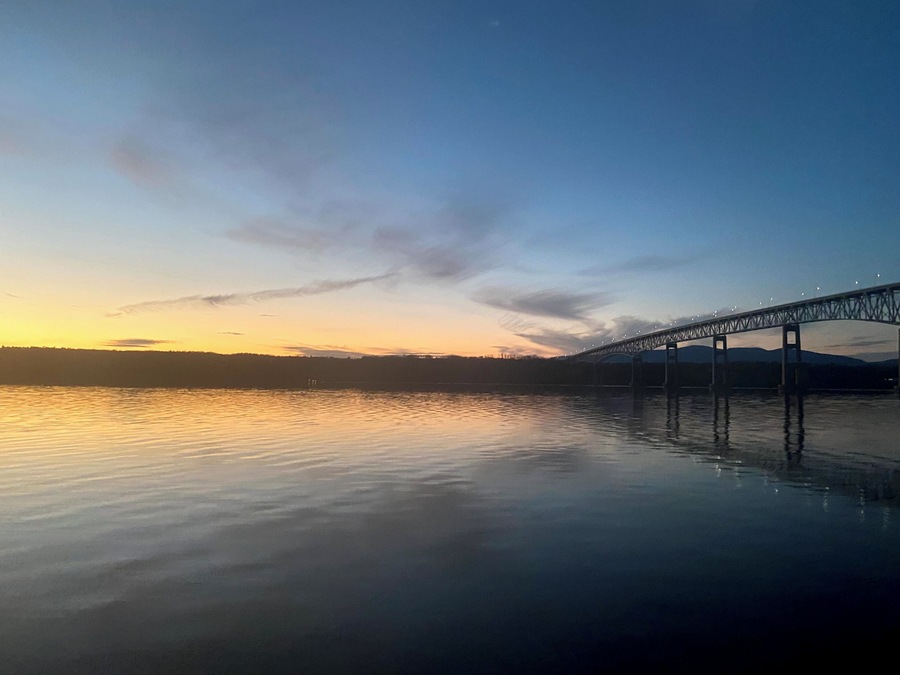 Sunset out of my Amtrak train window traveling from New York to Chicago. Taken with iPhone 11.