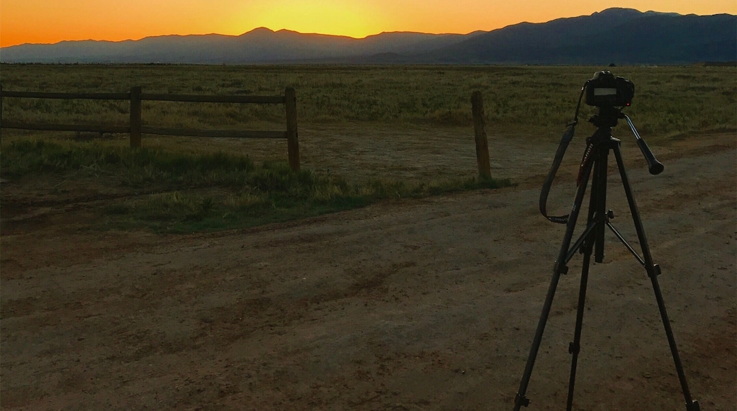 Filming a sunrise in Filmore UT #springfun