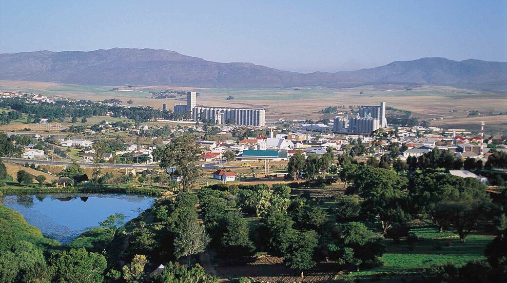 Caledon featuring a pond, a park and a small town or village