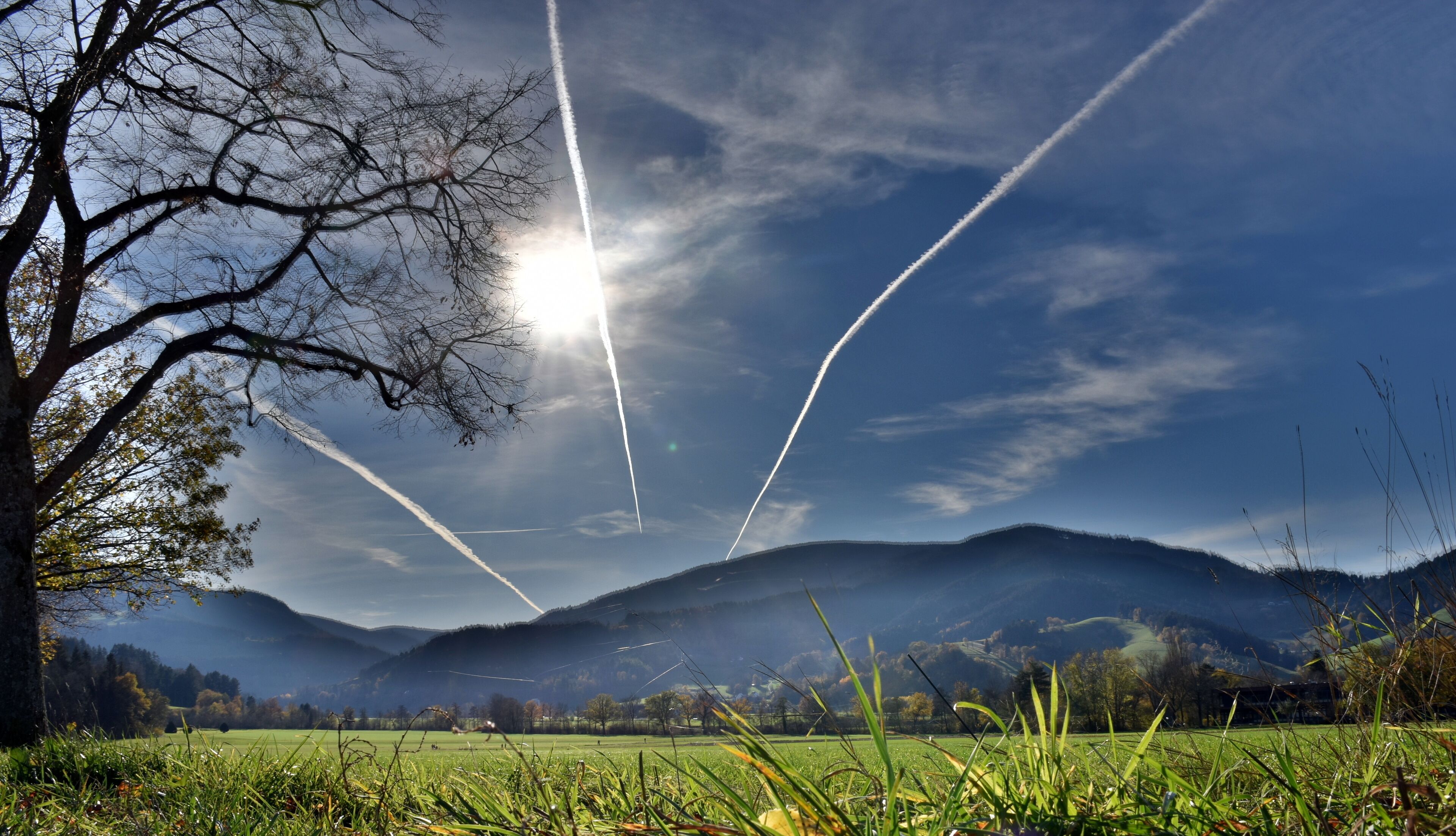 Herbstlandschaft in Kirchzarten bei Freiburg