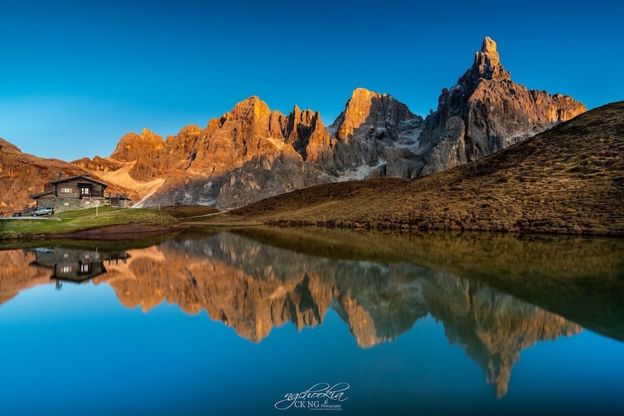 Natural Park Paneveggio II Blades Of San Martino - Italy
Pale di San Martino, one of the most beautiful mountains of the Dolomites, the mountains are of coral origin. Are dotted with spiers, peaks and edges that turn pink at sunset.