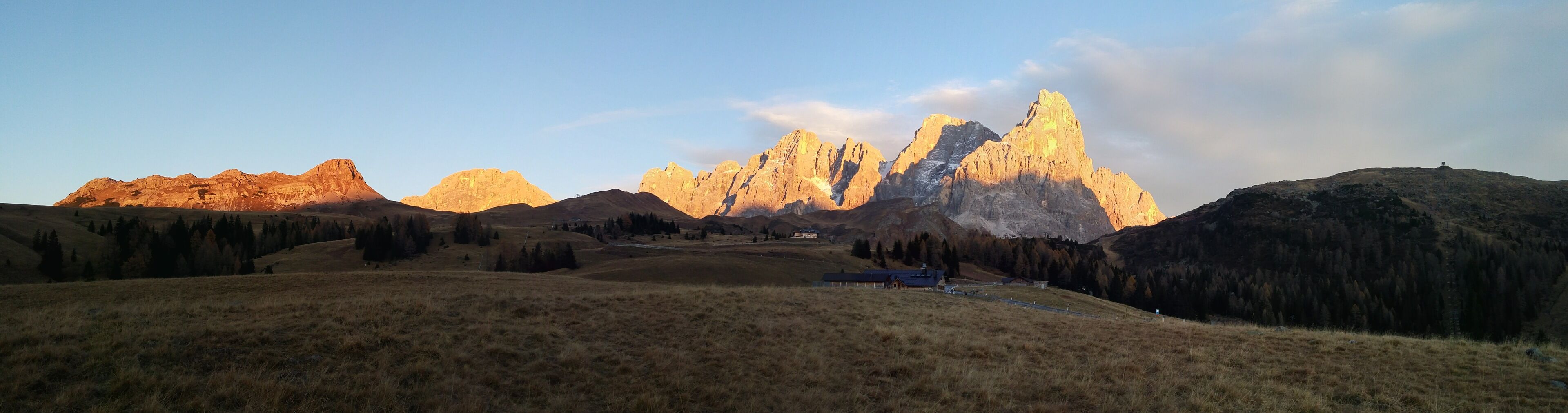 Enrosadira in ottobre - Parco naturale Paneveggio - Pale di San Martino (Q267909)