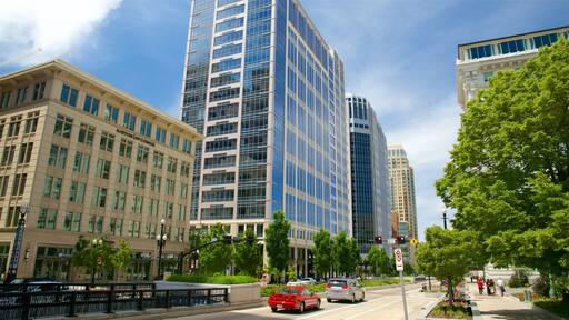 Salt Lake City som omfatter en by