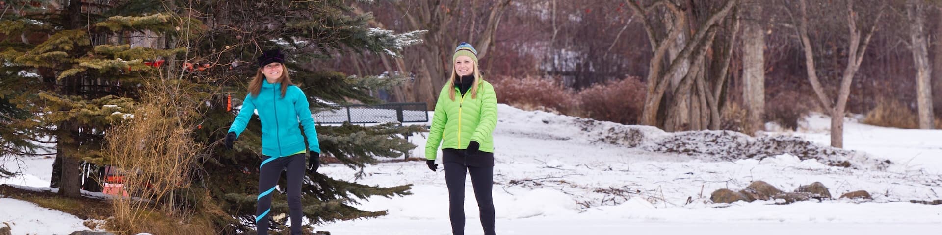Kalispell showing ice skating