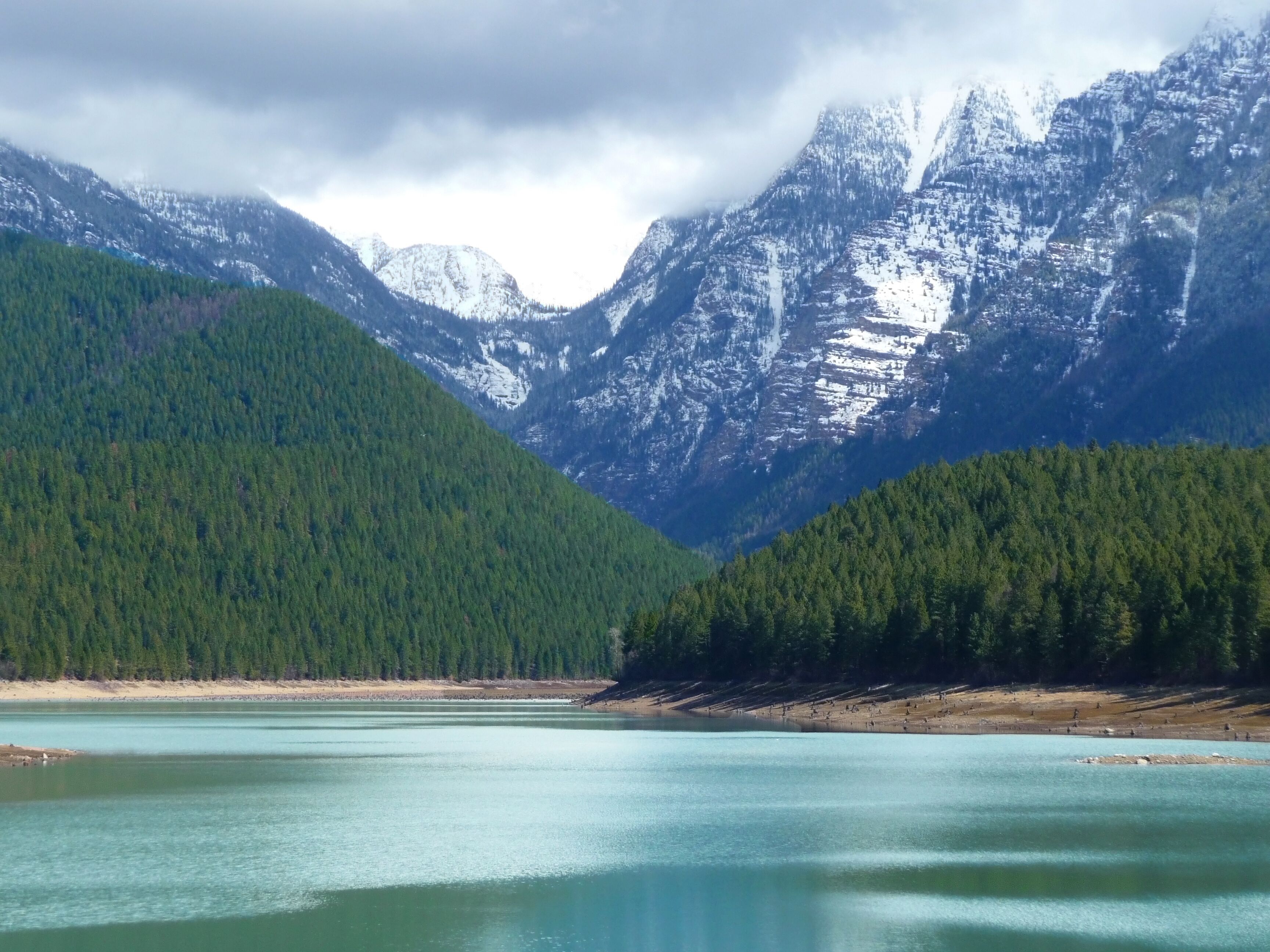 Montana Mountains Near Glacier Montana, USA