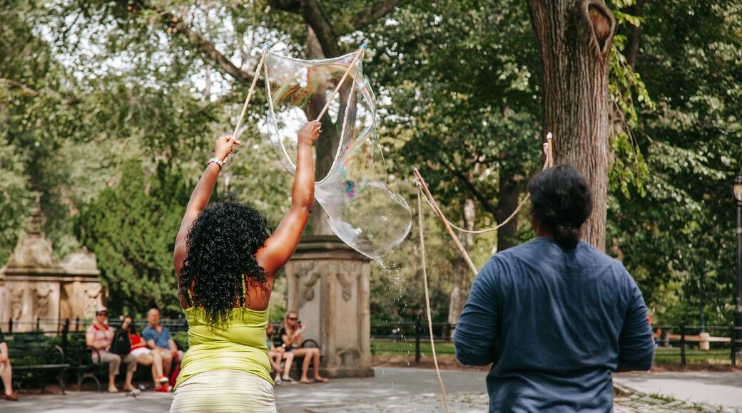 Central Park as well as a couple
