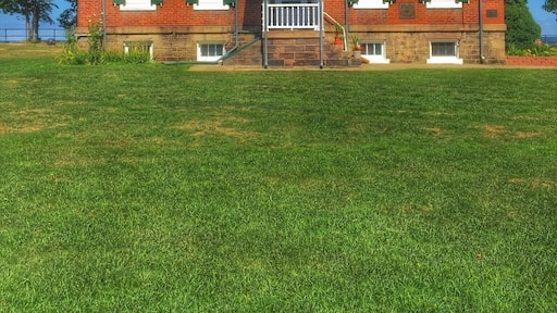 Dunkirk Light sits on the Erie Canal in New York. It is an active light. The lighthouse and museum are open to the public.