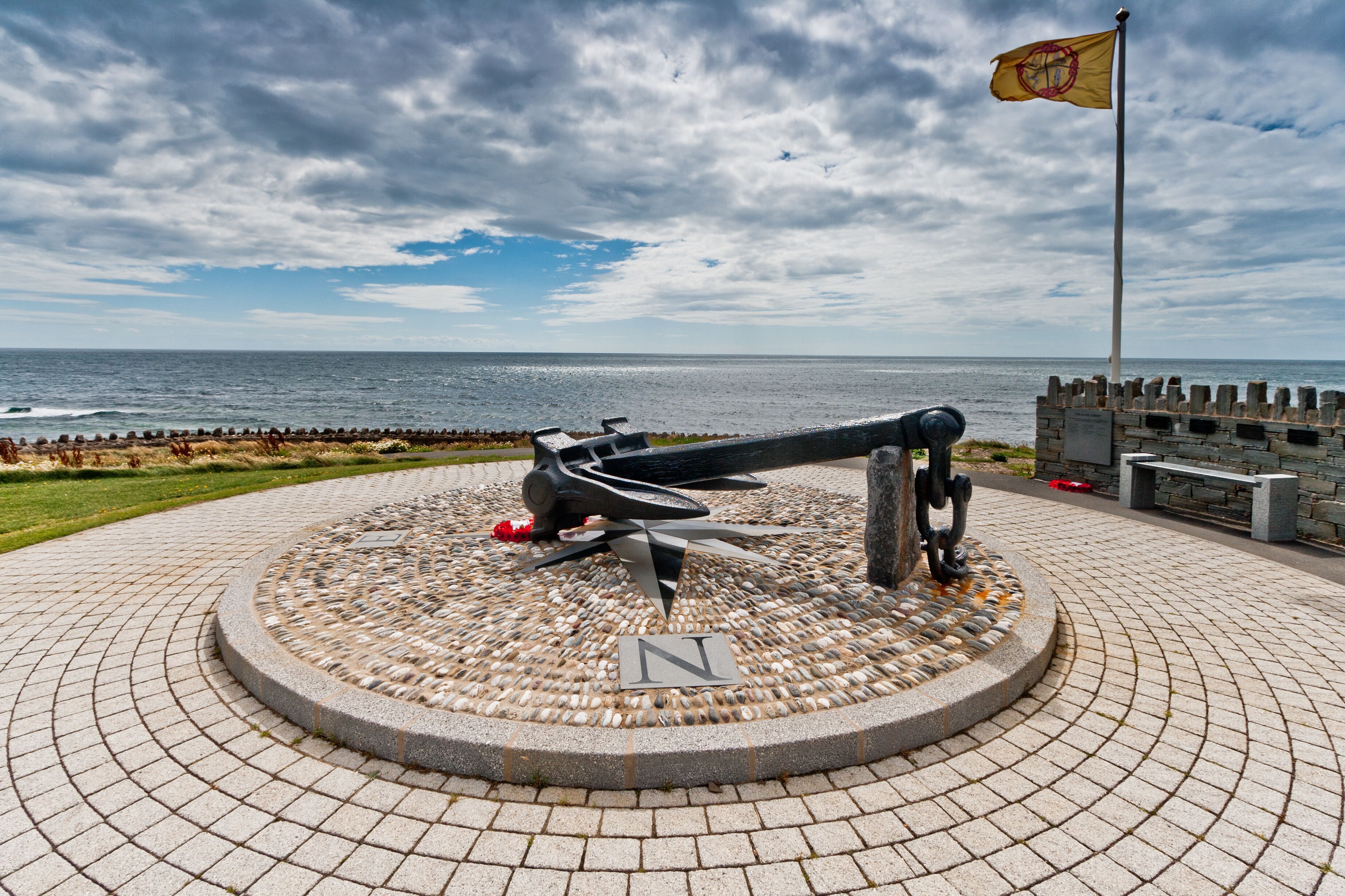 Dunkirk memorial at Port St. Mary in the Isle of Man.