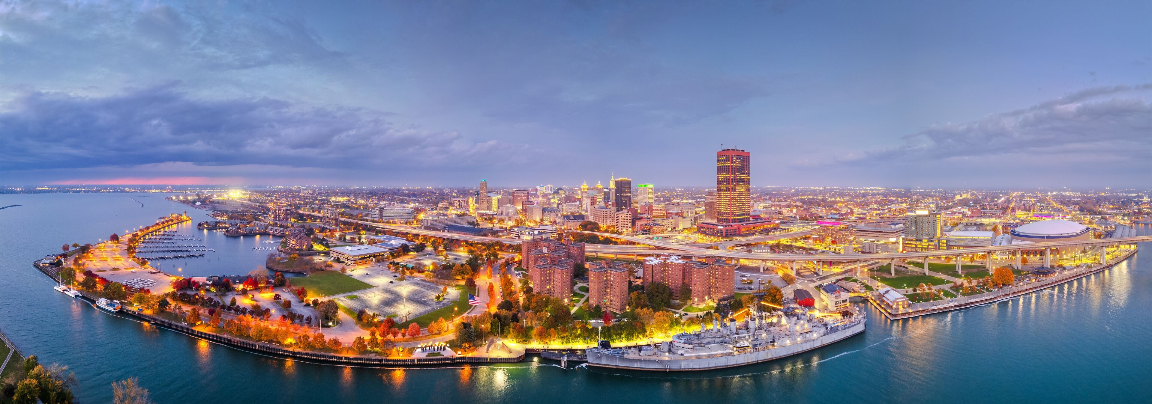 وسط مدينة بوفالو