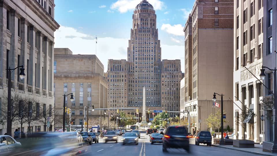 Buffalo is the second most populous city in the state of New York, behind New York City.; Shutterstock ID 123298231