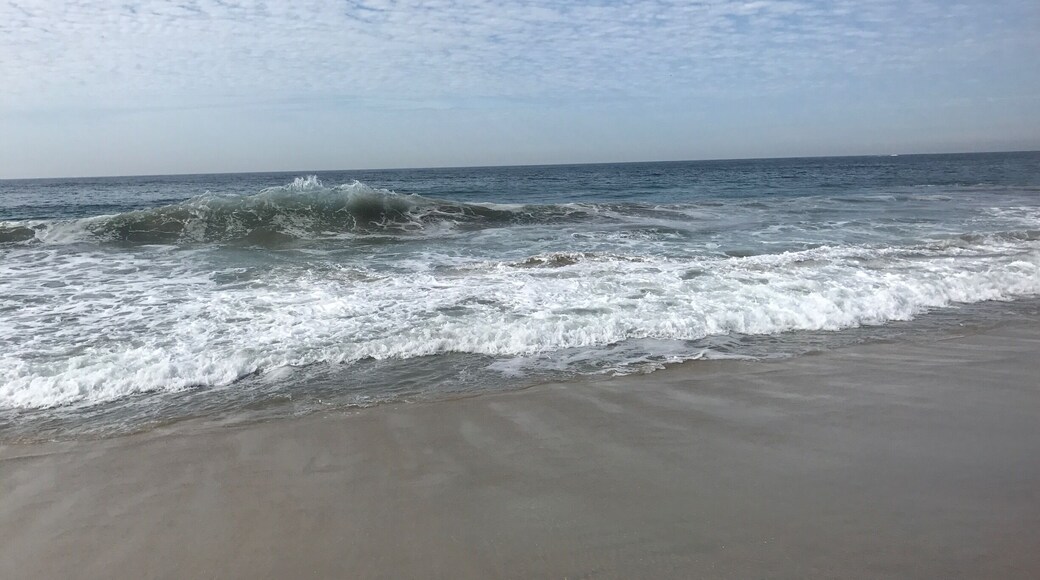 Cloudy day at Carlsbad beach