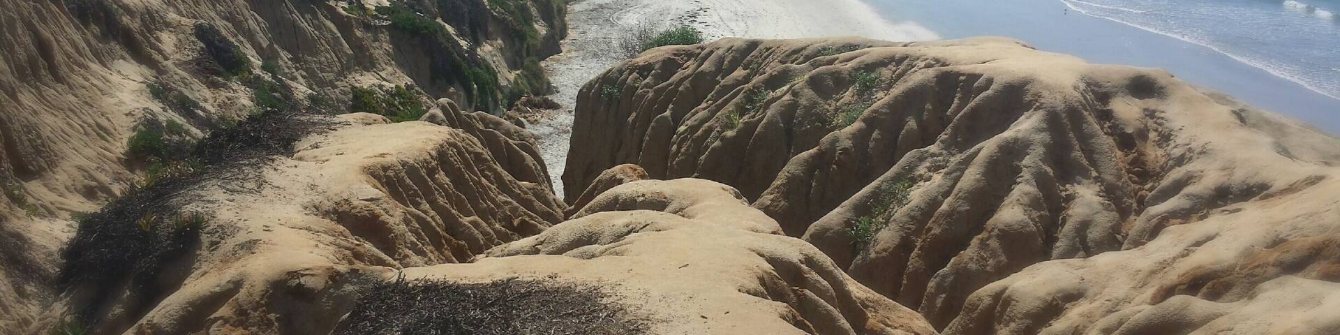 Cliffs for days. Saw a sign calling this "Chris' point".