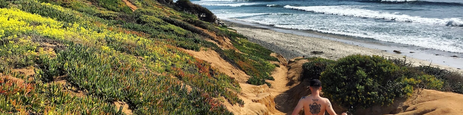 Rode bikes from a bike shop in Carlsbad to this spot! Absolutely gorgeous!