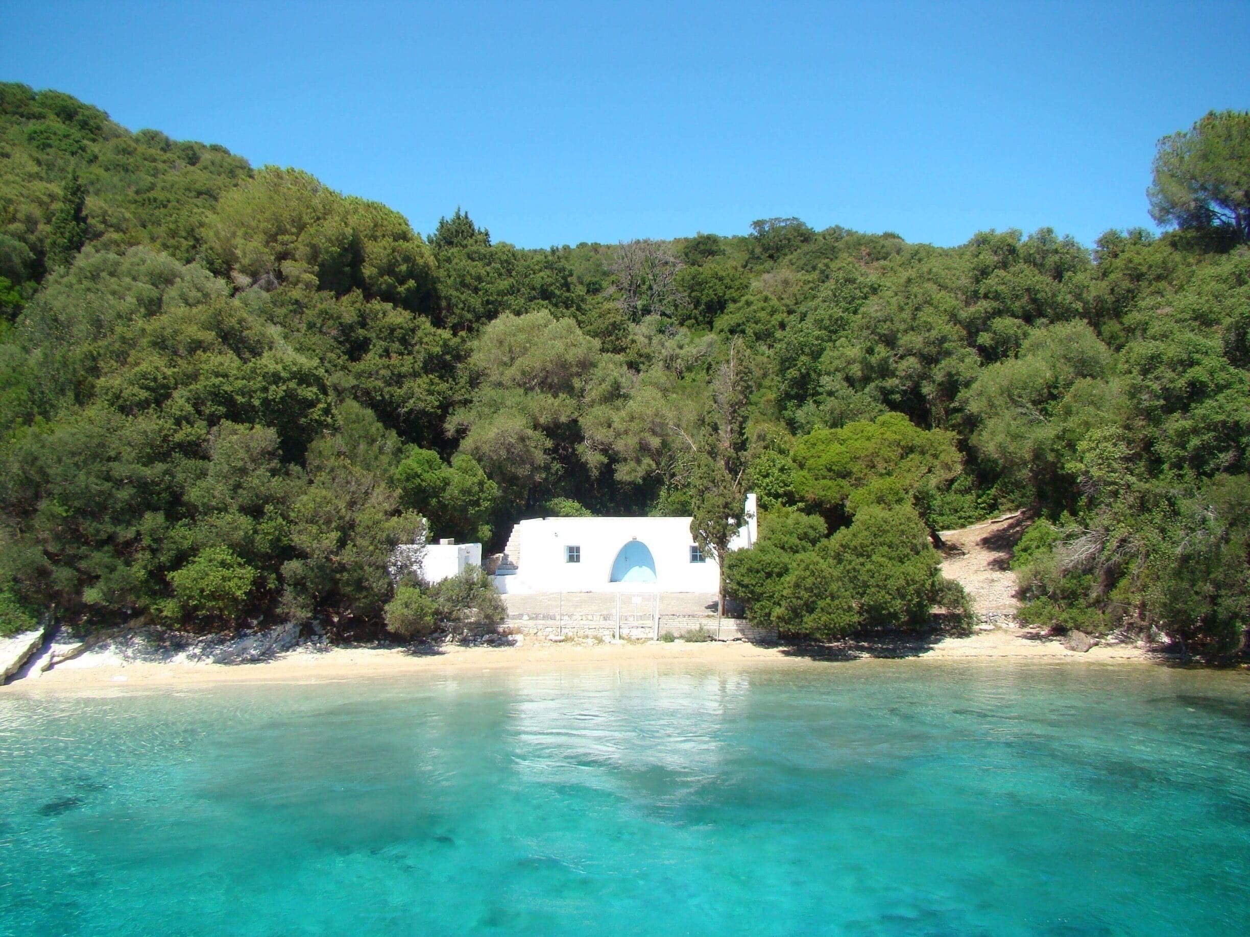 Aristoteles Onassis’ island - The Pig house