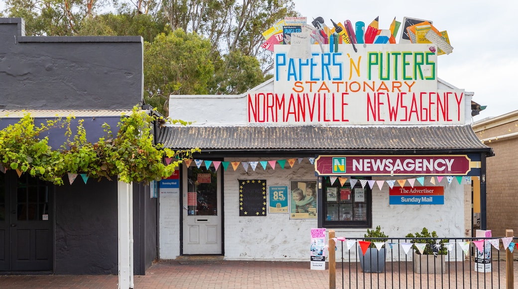 Normanville showing signage