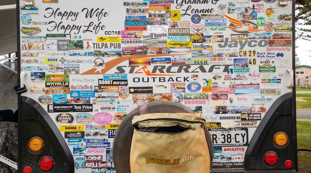 Normanville showing signage