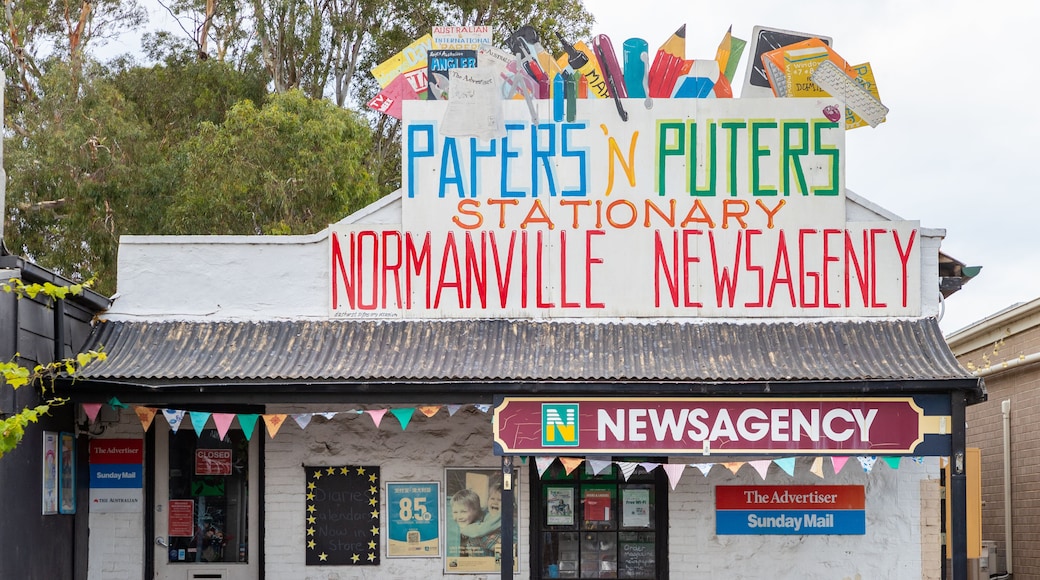 Normanville showing signage