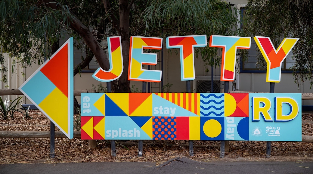 Normanville featuring signage