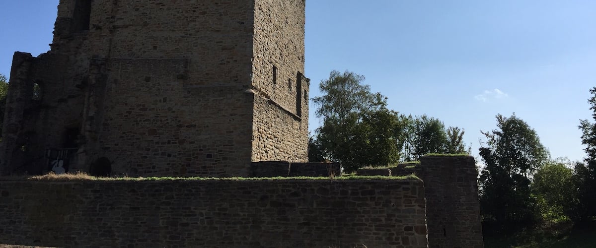 The Castle ruin has its origin in the 12th century.