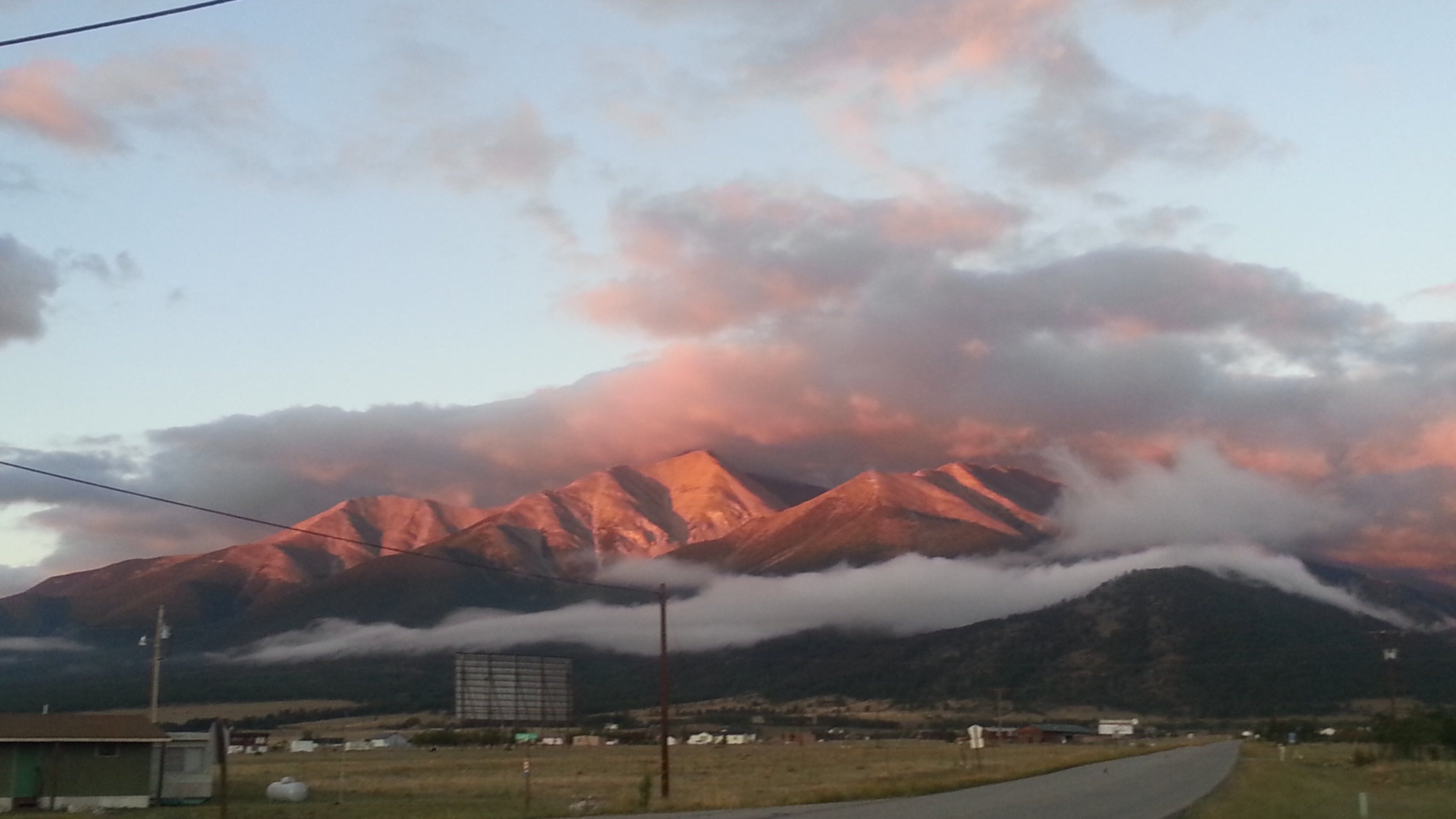 Buena Vista which includes landscape views, mountains and a sunset