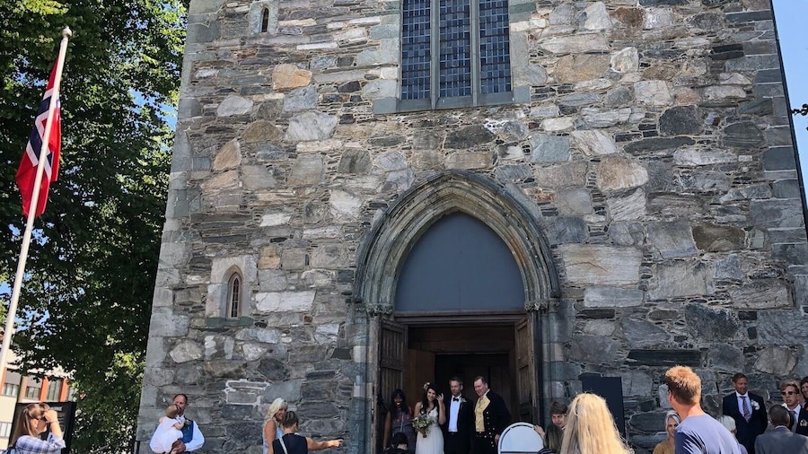 Stunning cathedral in Stevanger central. This church was beautiful to walk through with most plaques being in multiple languages. We were especially lucky to catch a wedding with the husband wearing his National Costume.
#LikeALocal