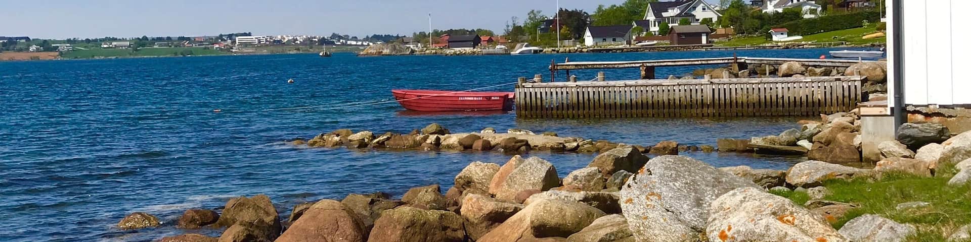 Cycle ride around the fjord from Stavanger