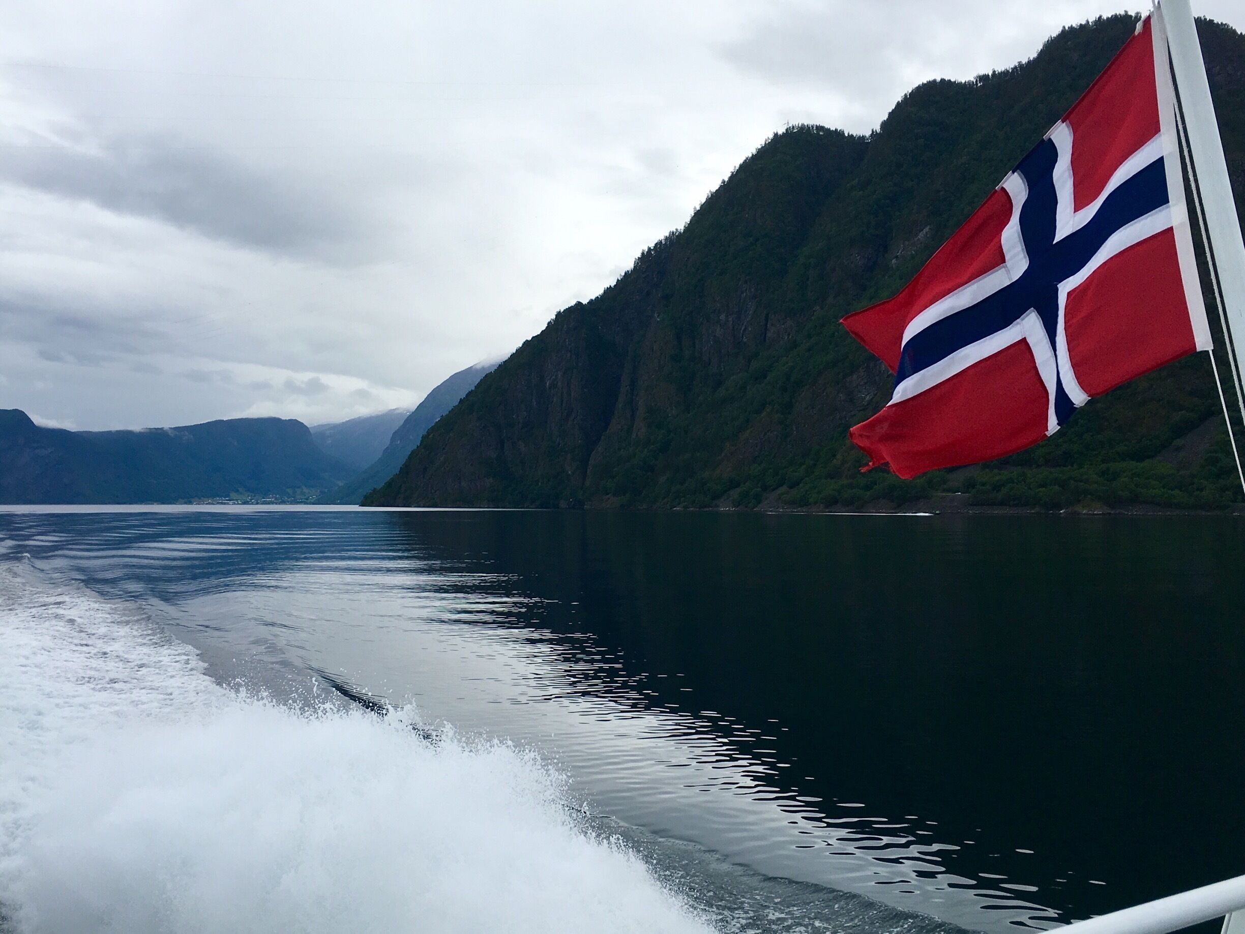 View from the ferry, Flam - Bergen. #norway #fjord #flam #bergen