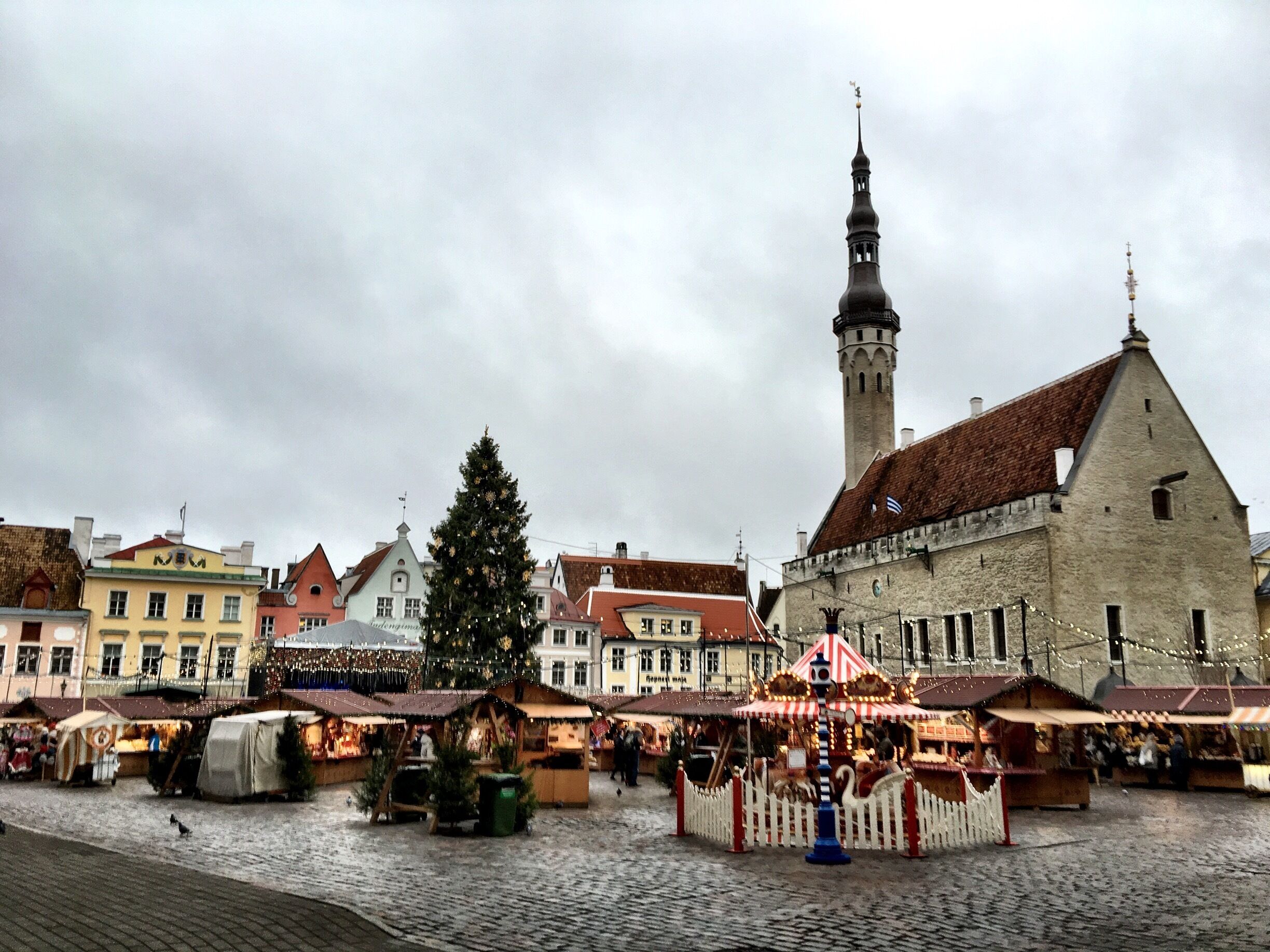 Christmas market in Tallinn...
